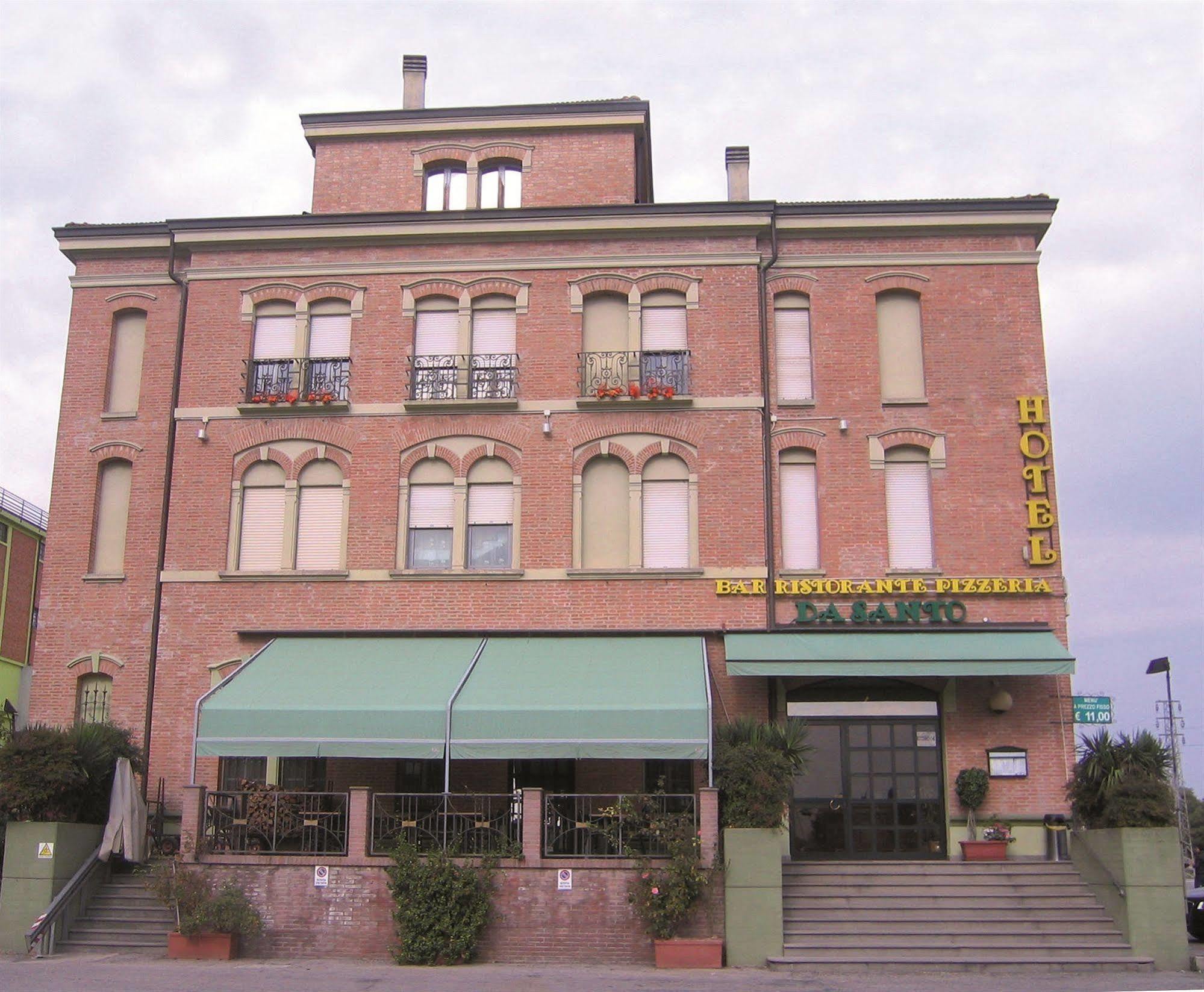 Da Santo Hotel Ristorante Pizzeria Ferrara Exterior foto